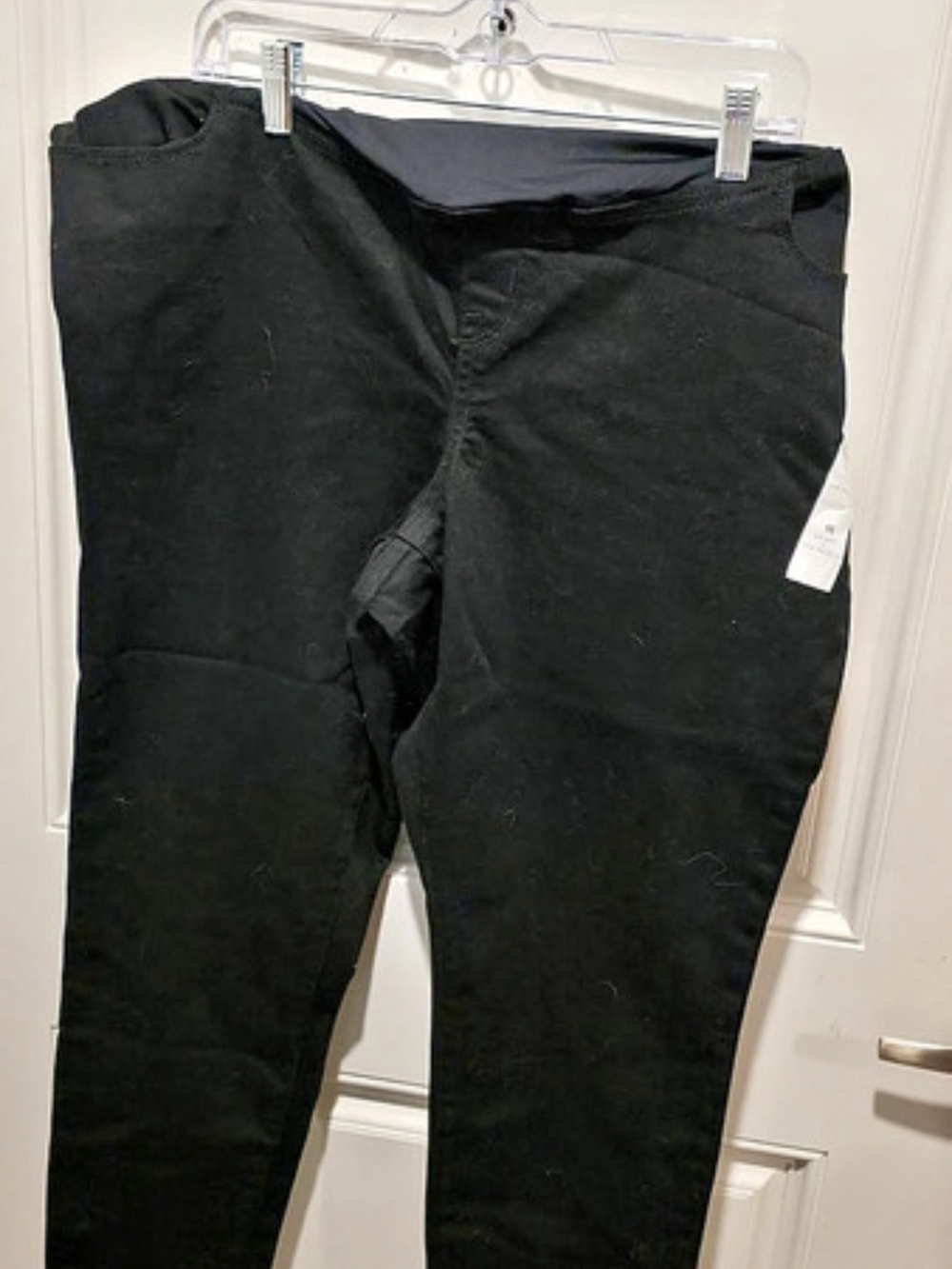 NWOT Isabel Maternity Over Belly Skinny Maternity Pants Size 16